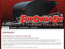 Tablet Screenshot of eurowagon.fi